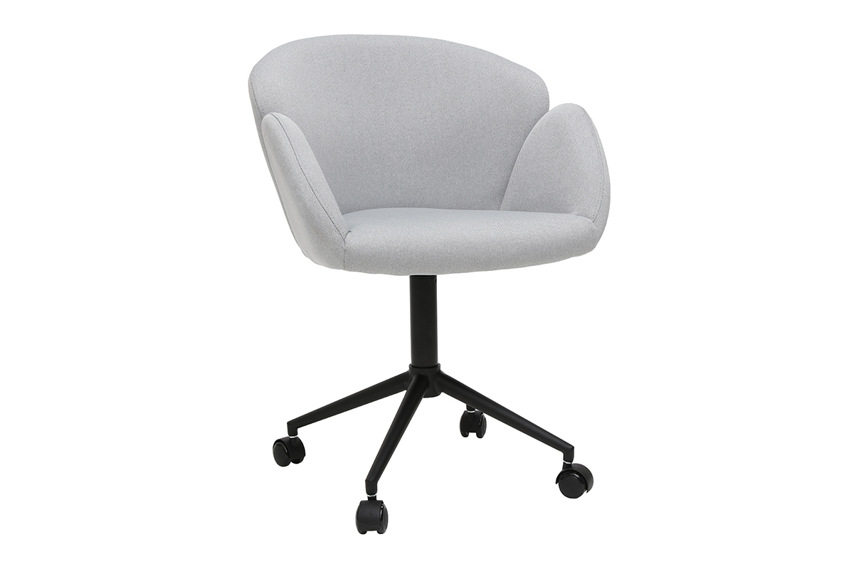 Design-Brosessel Stoff Hellgrau RHAPSODY