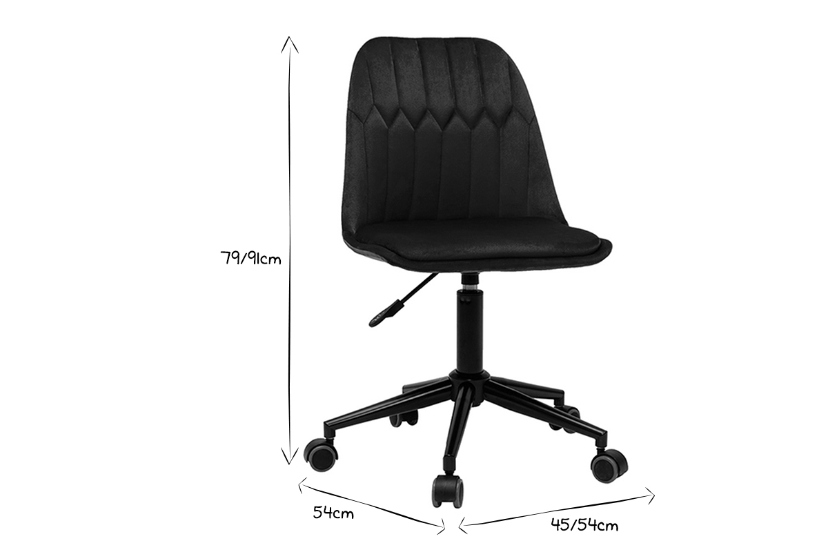 Design-Brostuhl aus petrolblauem Samtstoff FUSE