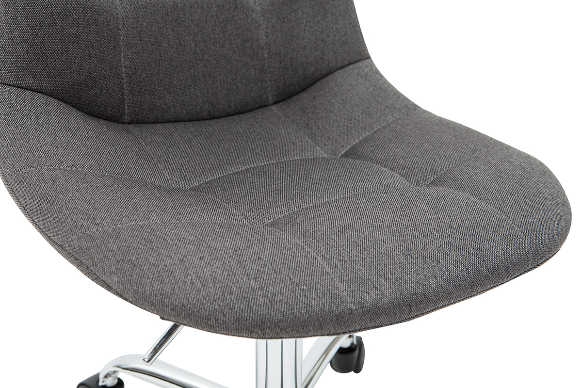 Design-B�rostuhl COX mit dunkelgrauem Stoff