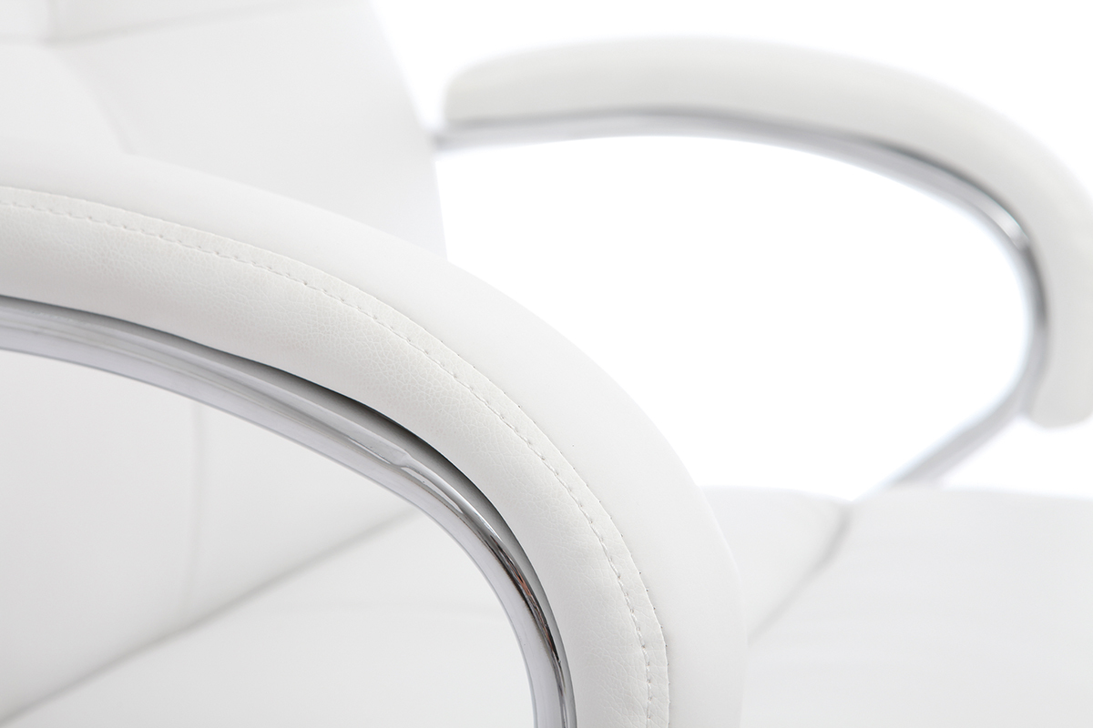 Design-B�rostuhl/Drehstuhl Wei� TOWER