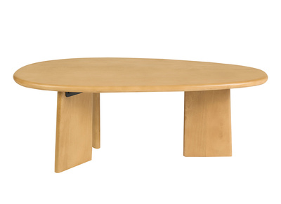 Design-Couchtisch aus massivem Mangoholz L100 cm WONKA