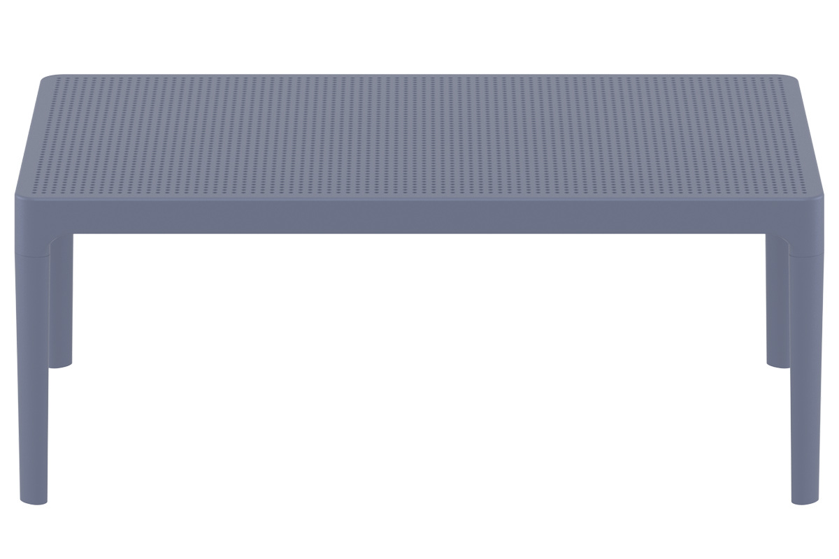 Design-Couchtisch Indoor / Outdoor Grau OSKOL