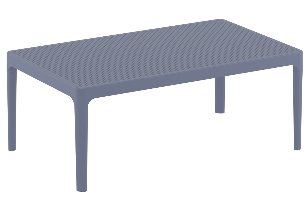 Design-Couchtisch Indoor / Outdoor Grau OSKOL