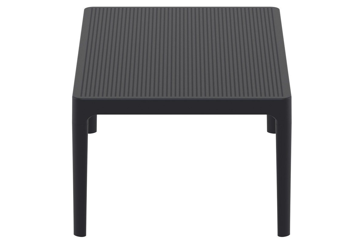 Design-Couchtisch Indoor / Outdoor Schwarz OSKOL