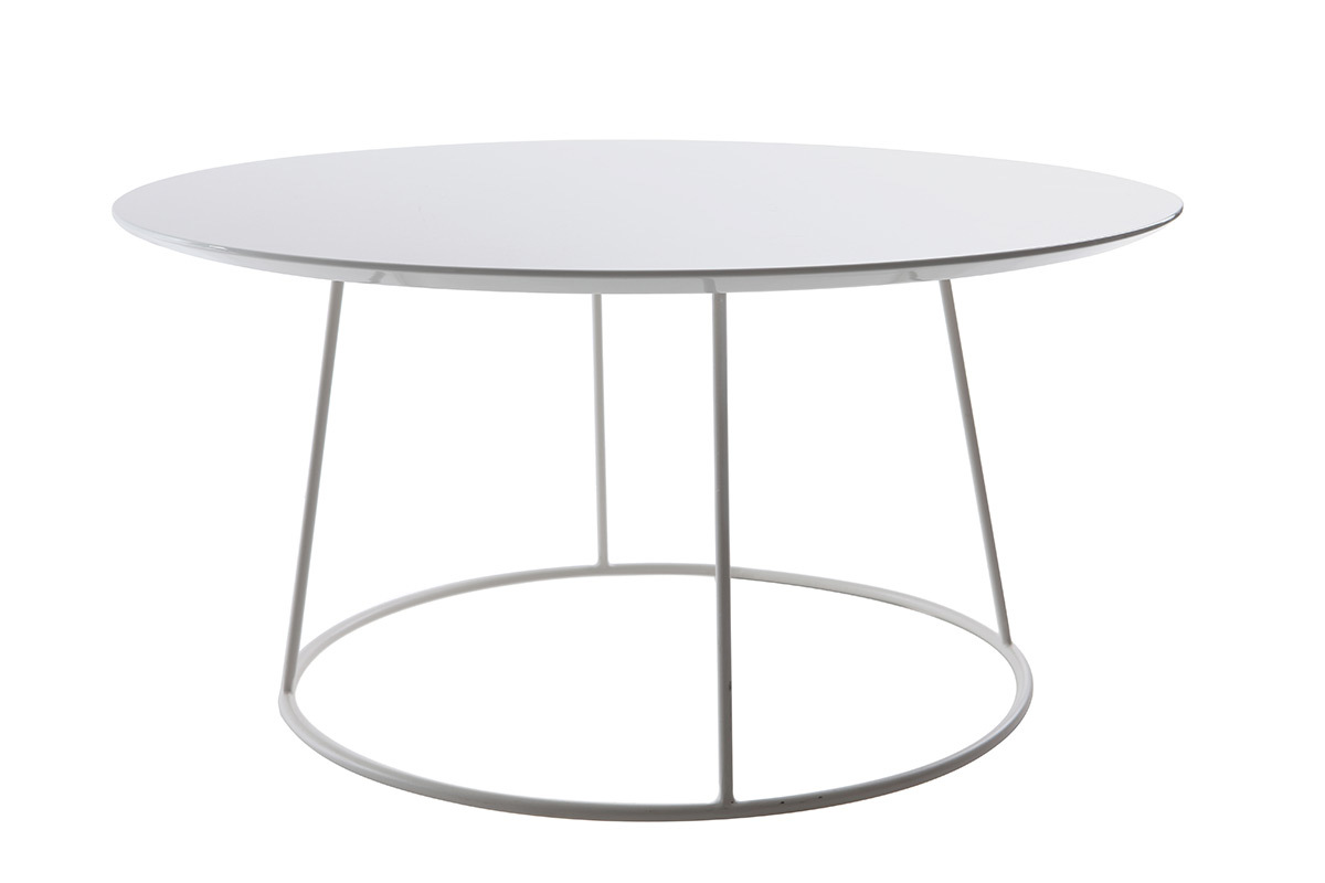 Design-Couchtisch KALY Wei