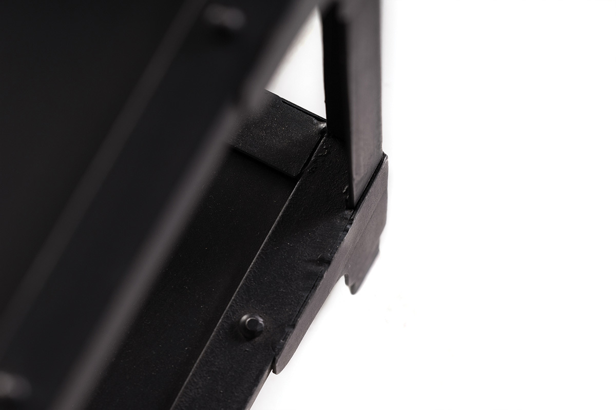 Design-Couchtisch Metall Schwarz L120 cm FACTORY