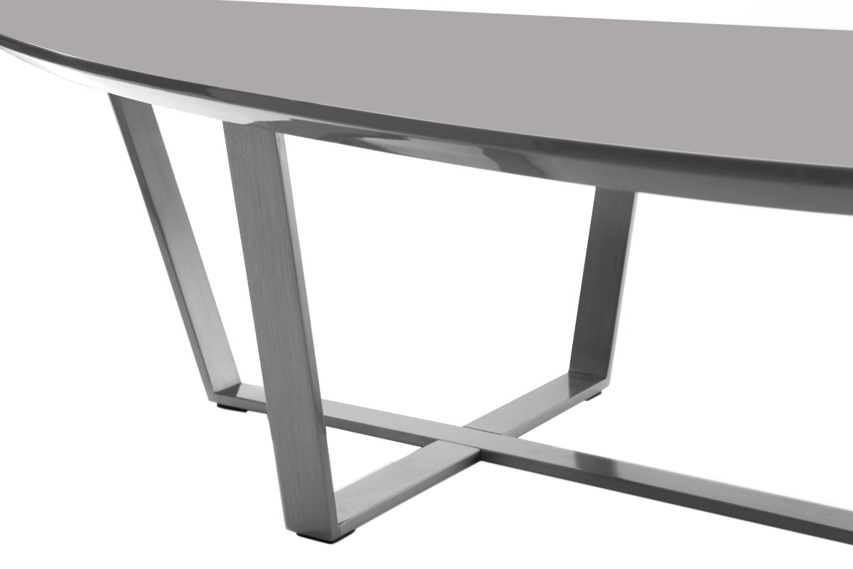 Design-Couchtisch MILLA Taupe