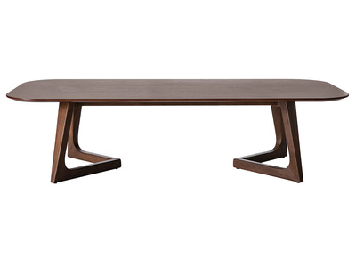 Design-Couchtisch Nussbaumholz 150 cm JUKE