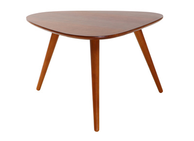 Design-Couchtisch Nussbaumholz ARTIK