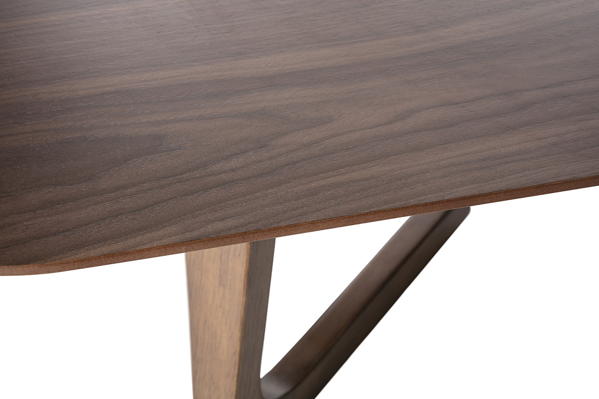 Design-Couchtisch Nussbaumholz L150 cm JUKE
