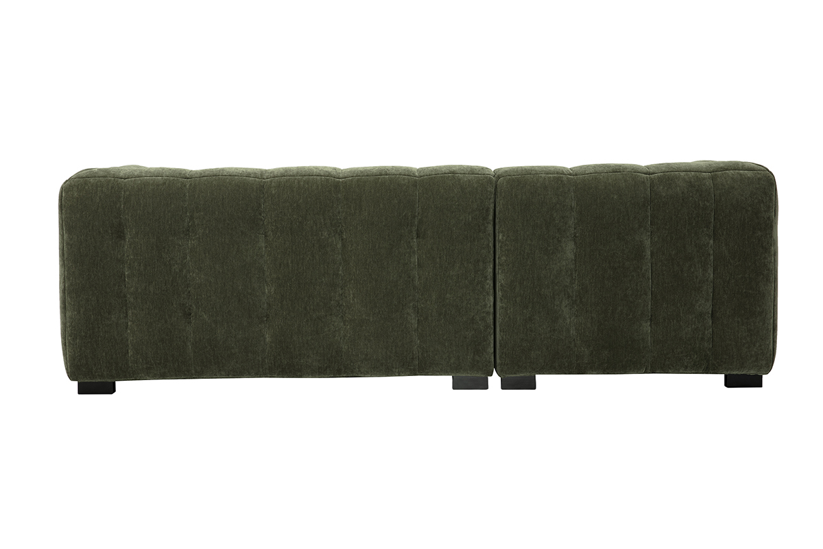 Grnes Ecksofa CORTO von hinten gesehen.