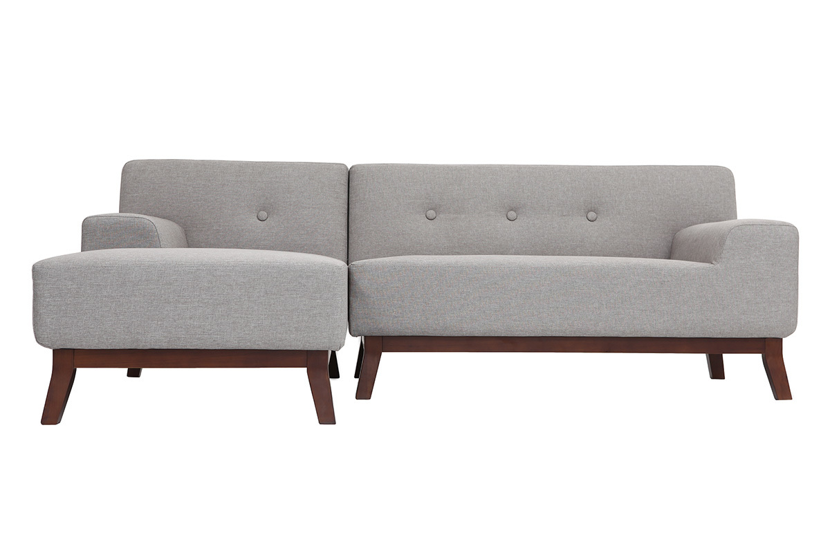 Design-Ecksofa VILA Grau