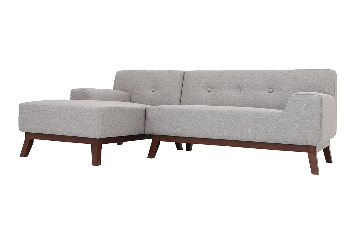 Design-Ecksofa VILA Grau