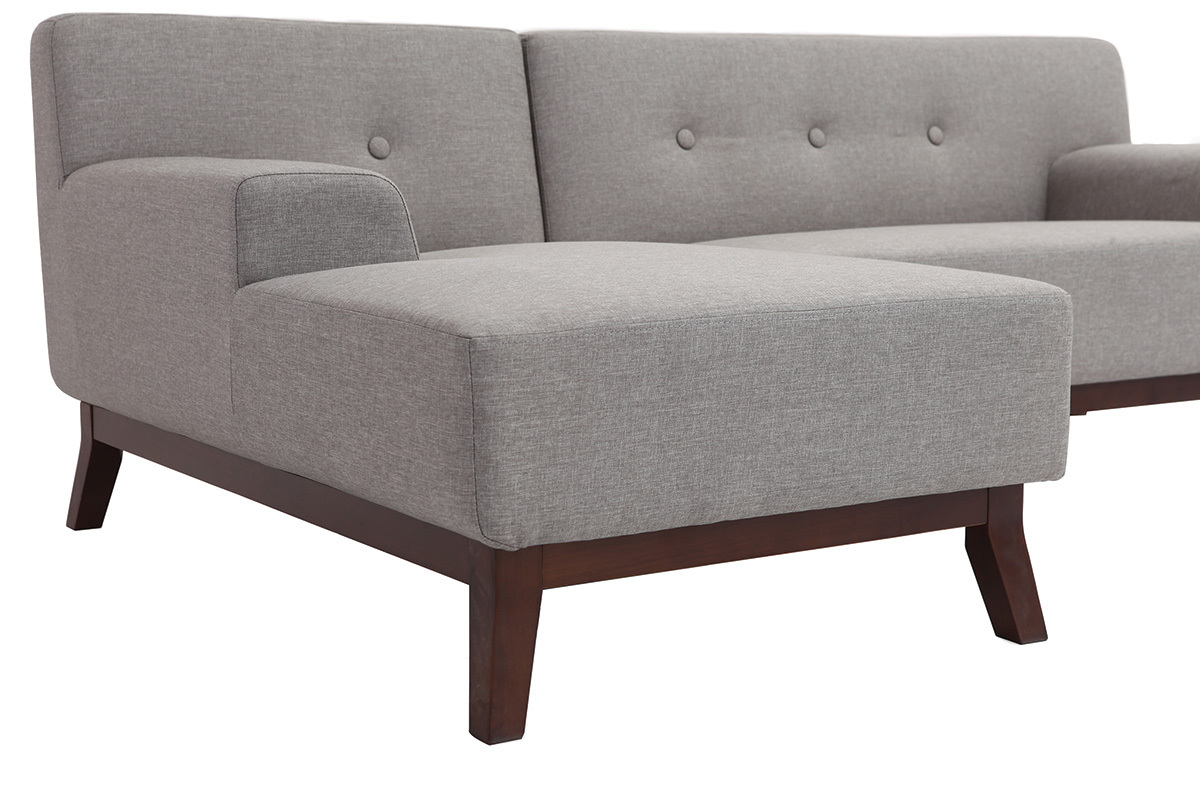 Design-Ecksofa VILA Grau