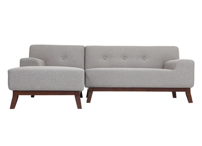 Design-Ecksofa VILA Grau - Design-Ecksofa VILA Grau