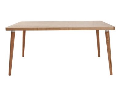 Design-Esstisch aus heller Eiche TOTEM