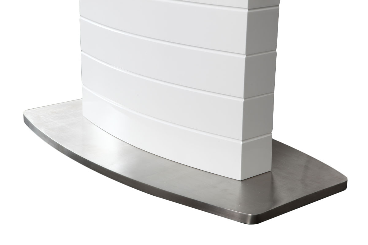 Design-Esstisch ausziehbar aus Esche L160-200 ERESOS