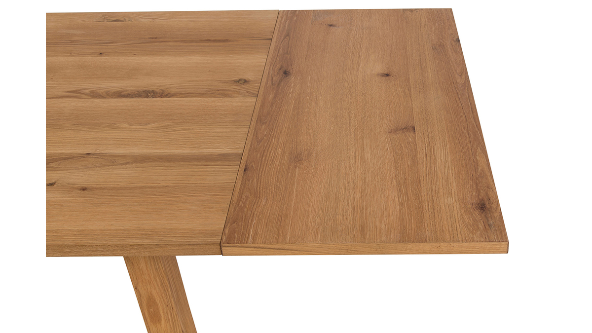 Design-Esstisch ausziehbar Holz L160-205 HONORE