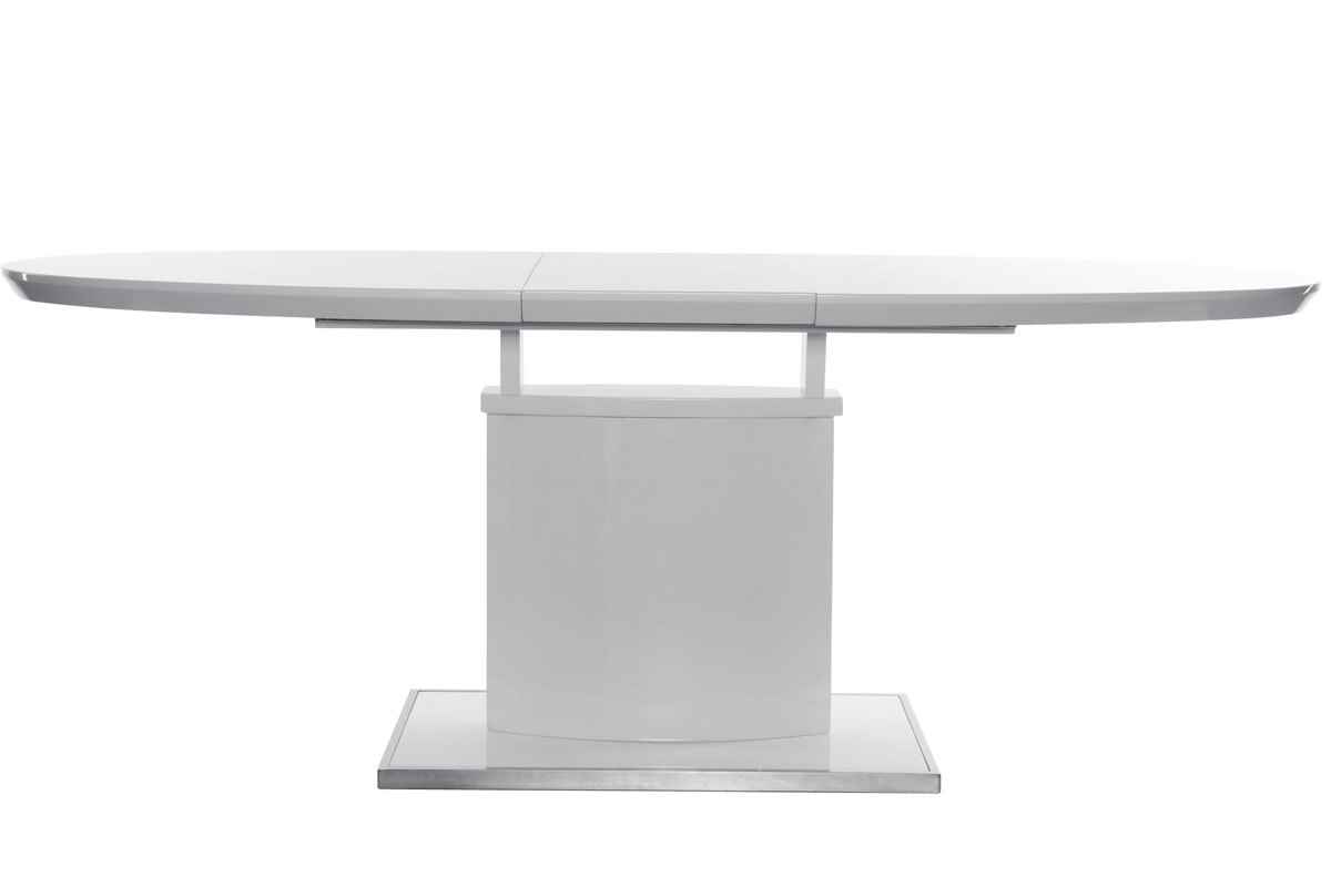 Design-Esstisch ausziehbar Wei L160-200 CLEONES