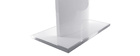 Design-Esstisch ausziehbar Weiß L160-200 CLEONES