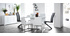Design-Esstisch ausziehbar Weiß L160-200 CLEONES
