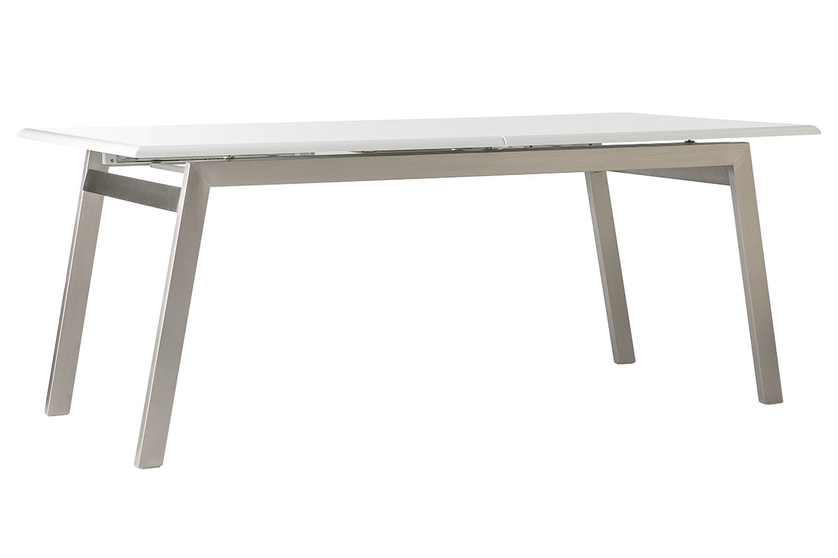Design-Esstisch ausziehbar Wei matt L190-240 MARNY