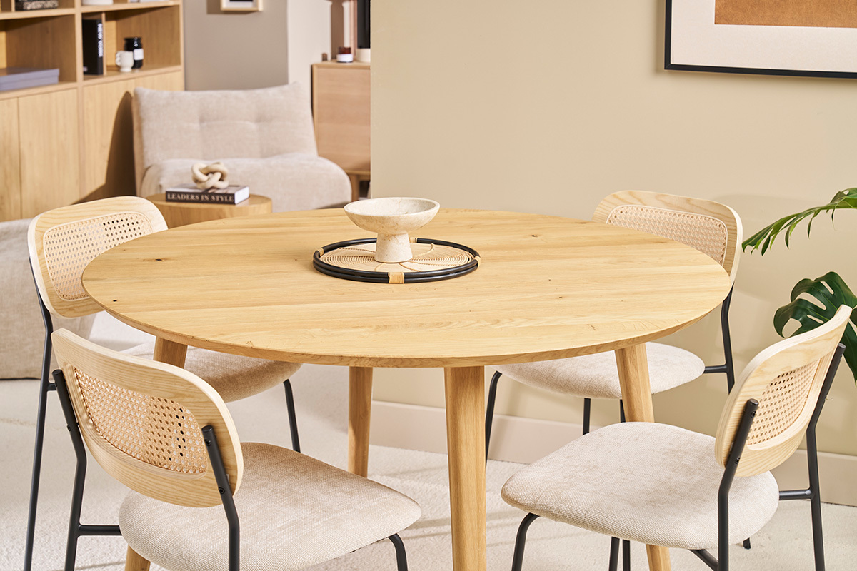 Design-Esstisch Esche D120 LIVIA