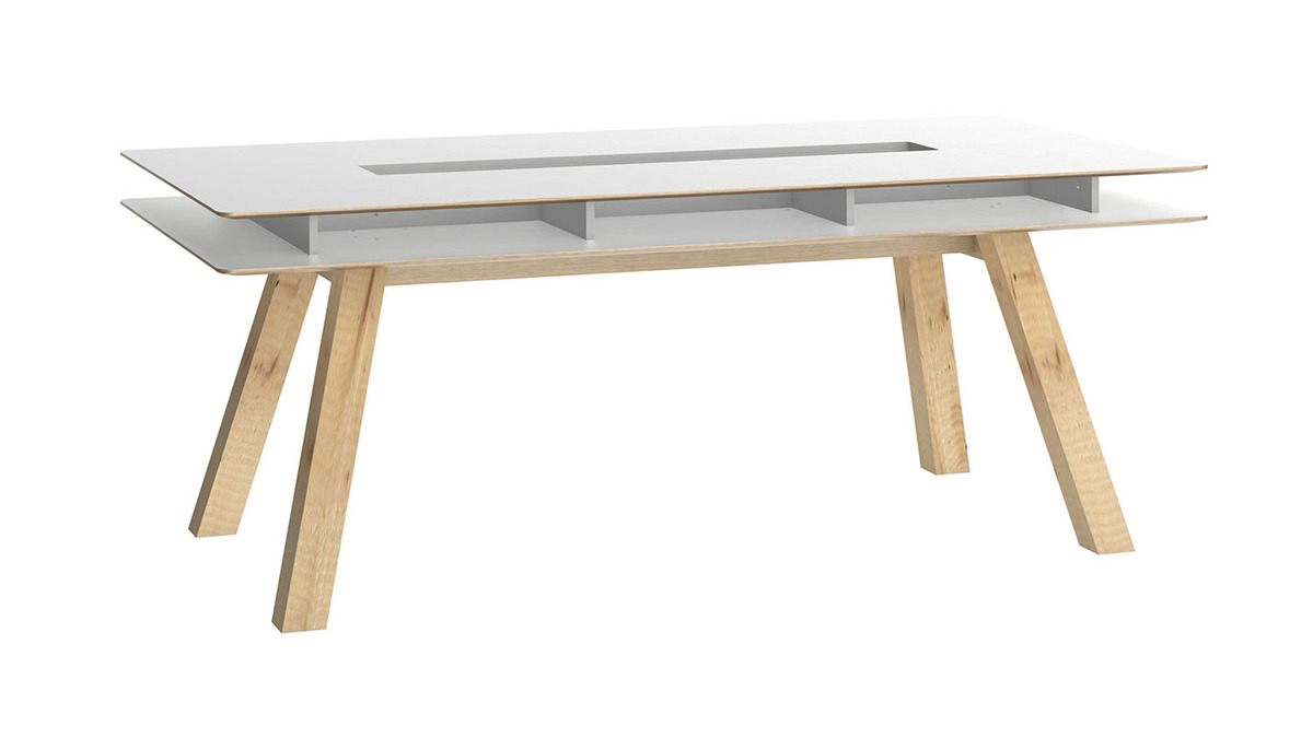 Design-Esstisch mit Stauraum 200 cm WITTY