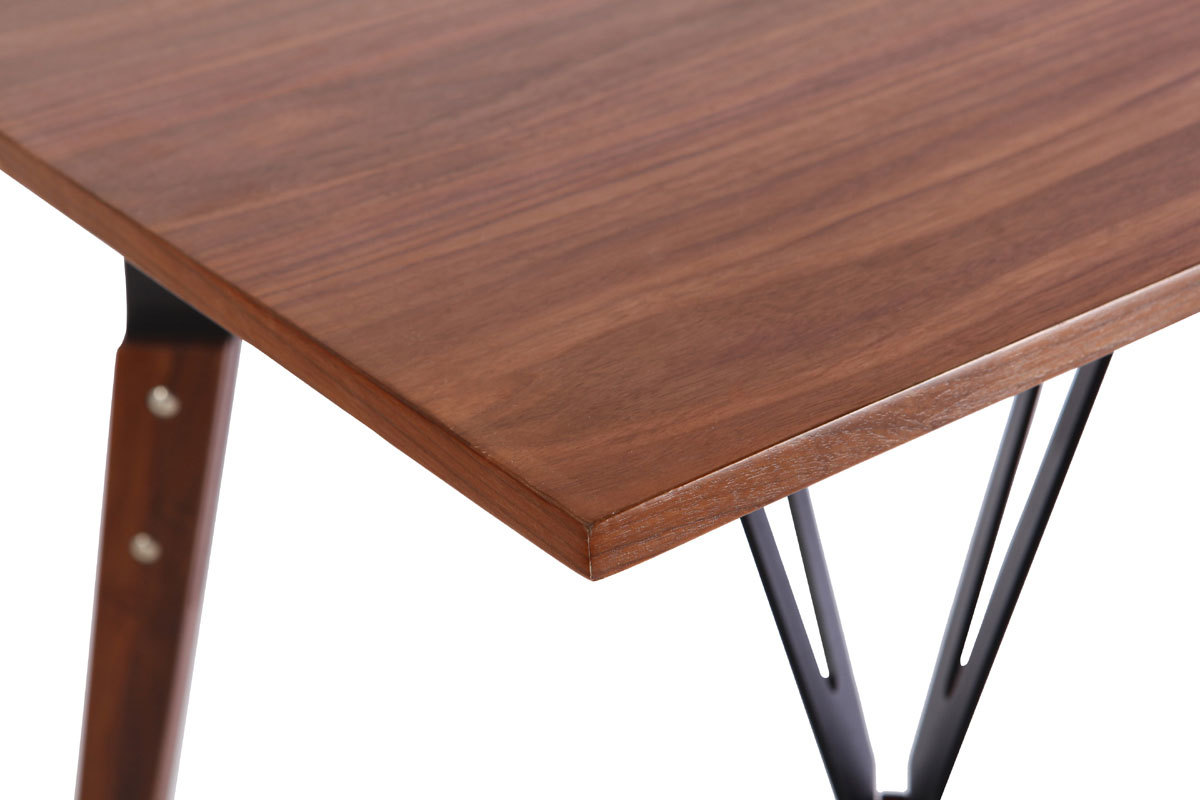 Design-Esstisch Nussbaum L180 WADDEN