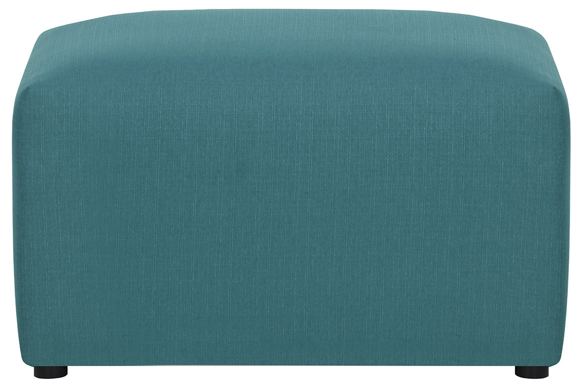 Design-Fusttze Stoff Blaugrn MODULO