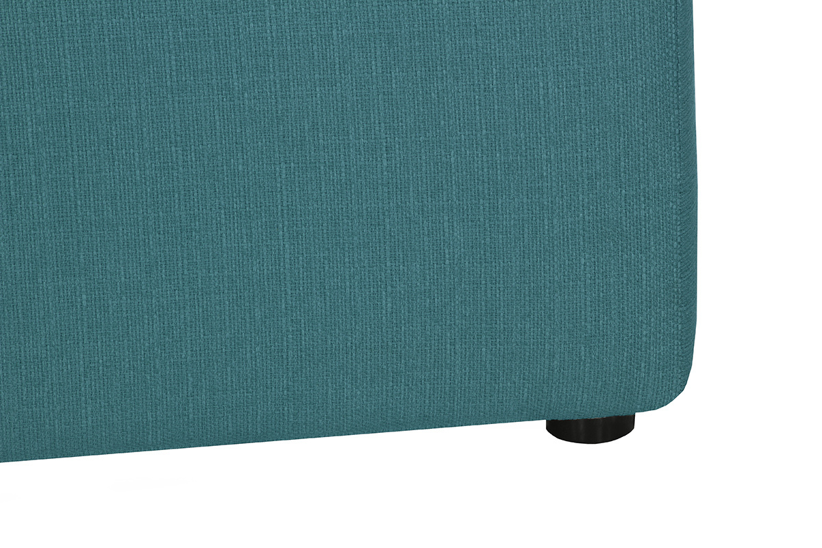 Design-Fusttze Stoff Blaugrn MODULO