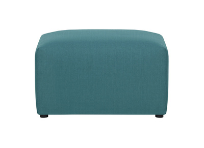 Design-Fu&szlig;st&uuml;tze Stoff Blaugr&uuml;n MODULO