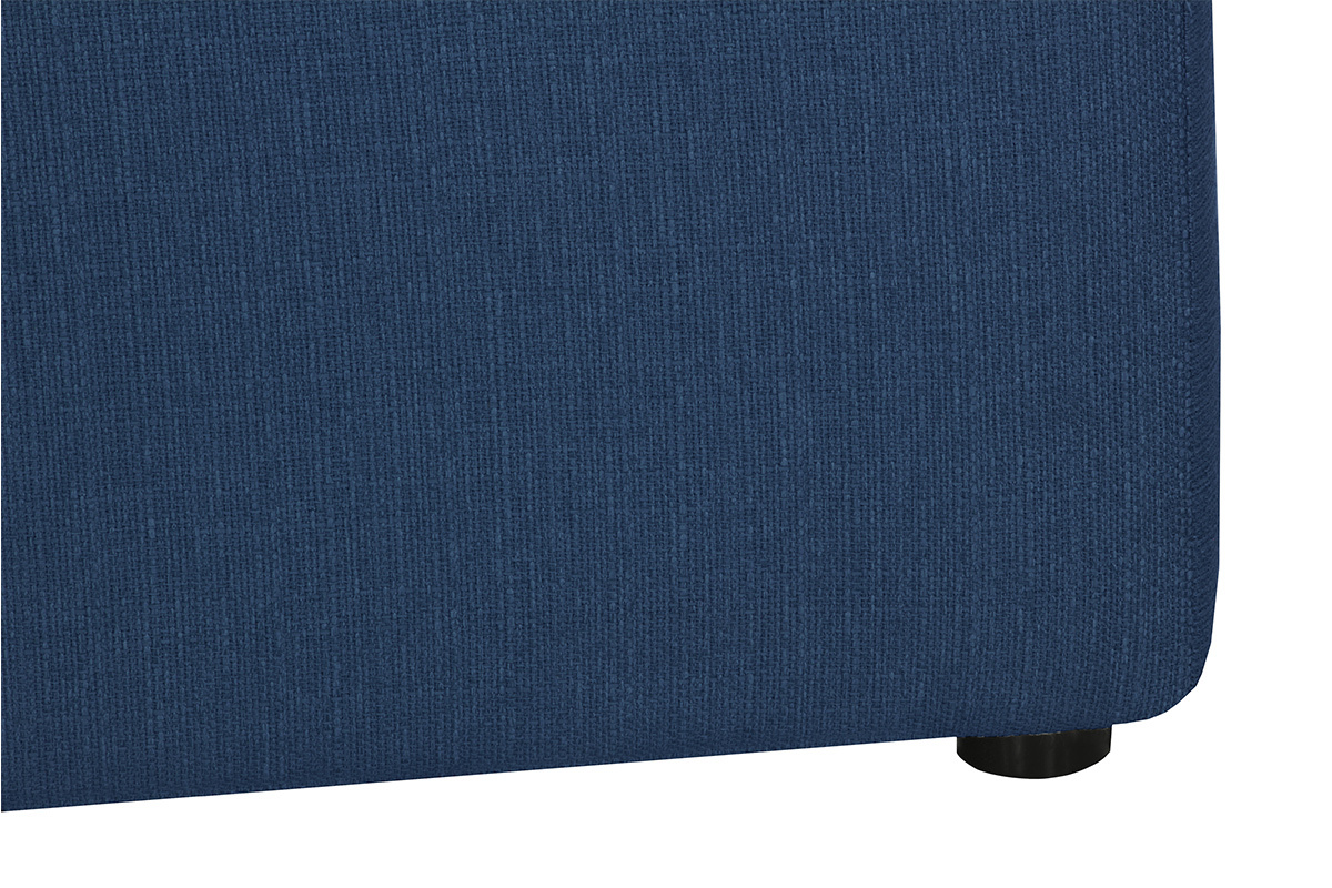 Design-Fusttze Stoff Dunkelblau MODULO
