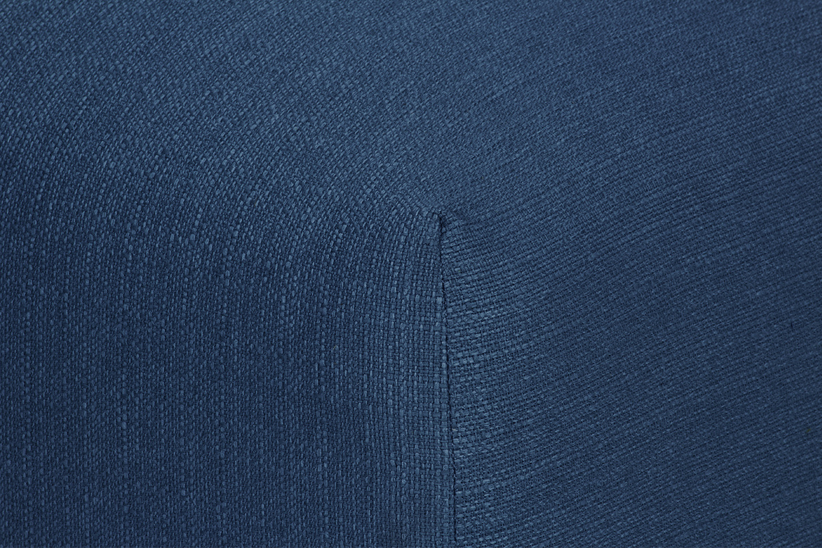 Design-Fusttze Stoff Dunkelblau MODULO