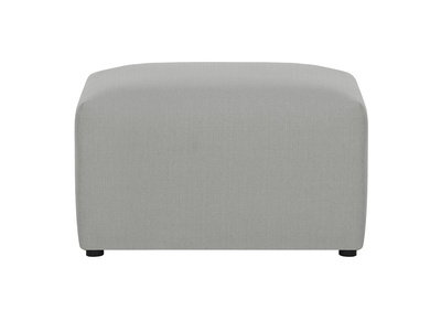 Design-Fu&szlig;st&uuml;tze Stoff Grau MODULO