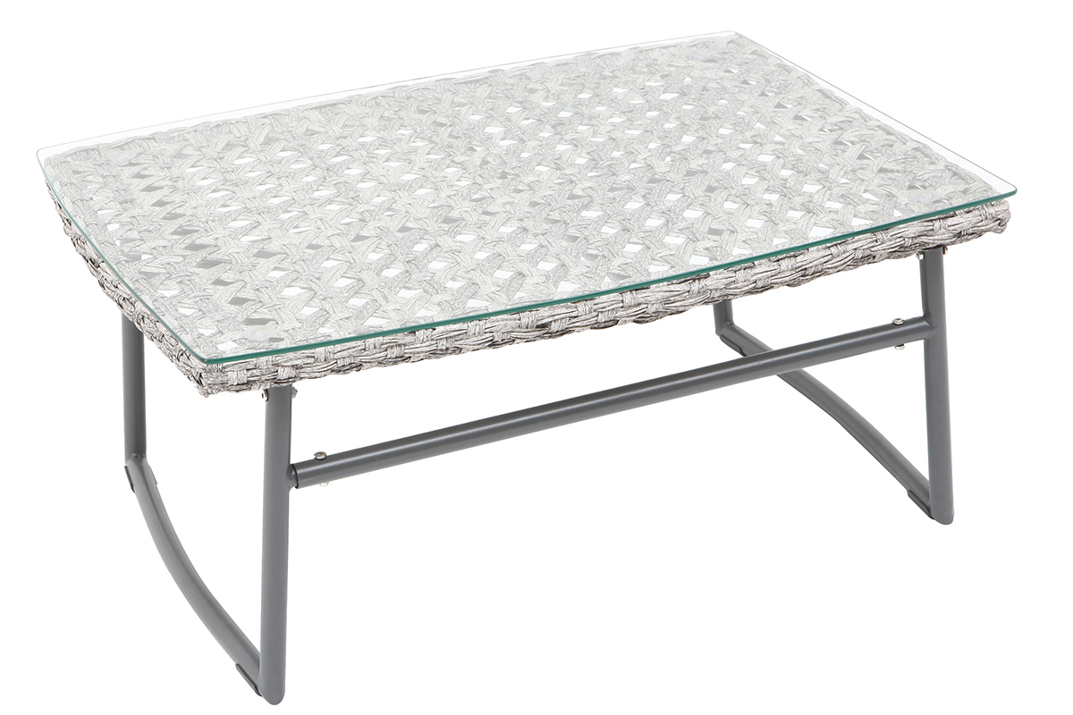 Design-Gartenmbelgarnitur Grau COMFY