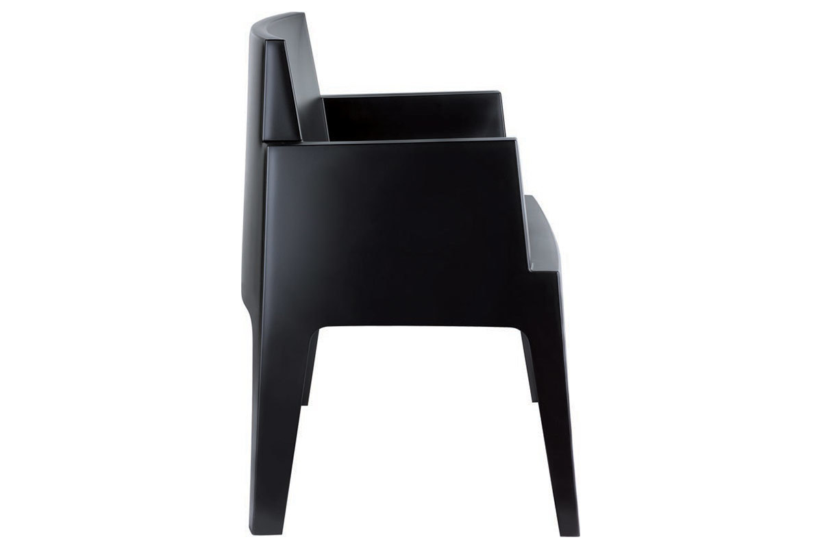 Design-Gartenst�hle Schwarz 4er-Set LALI