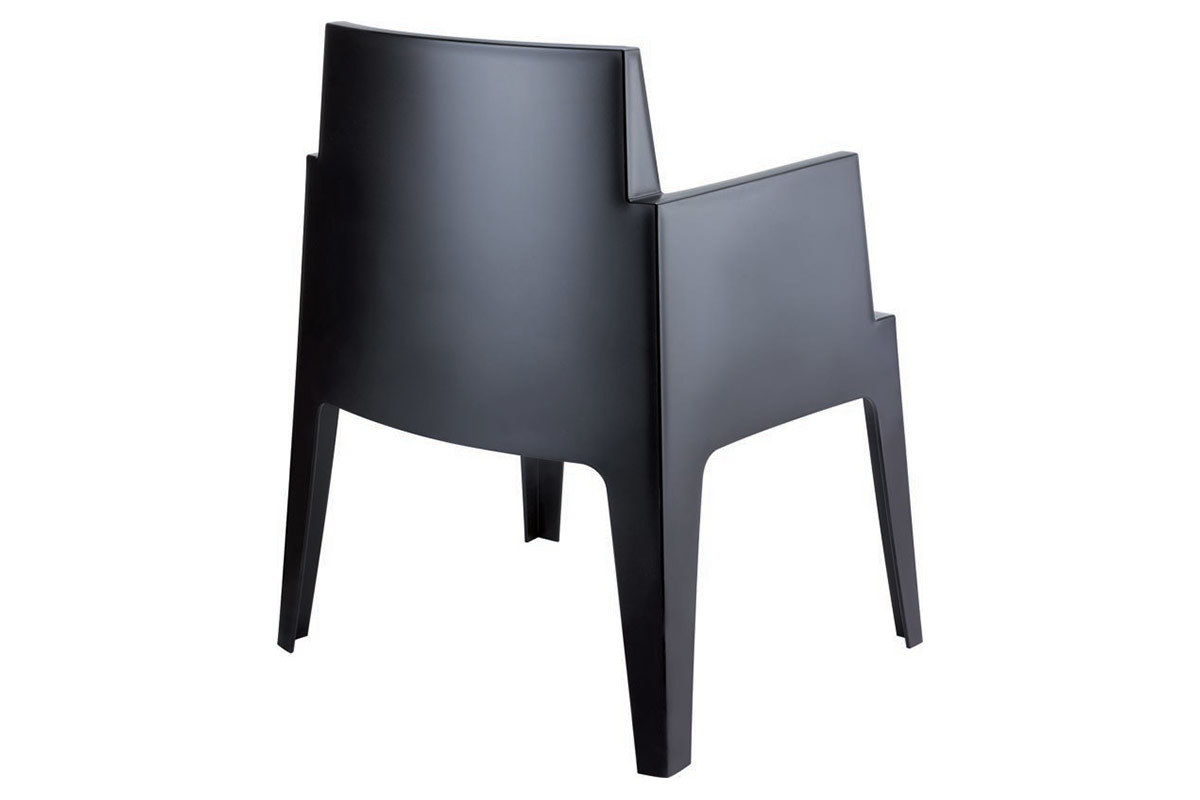 Design-Gartenst�hle Schwarz 4er-Set LALI