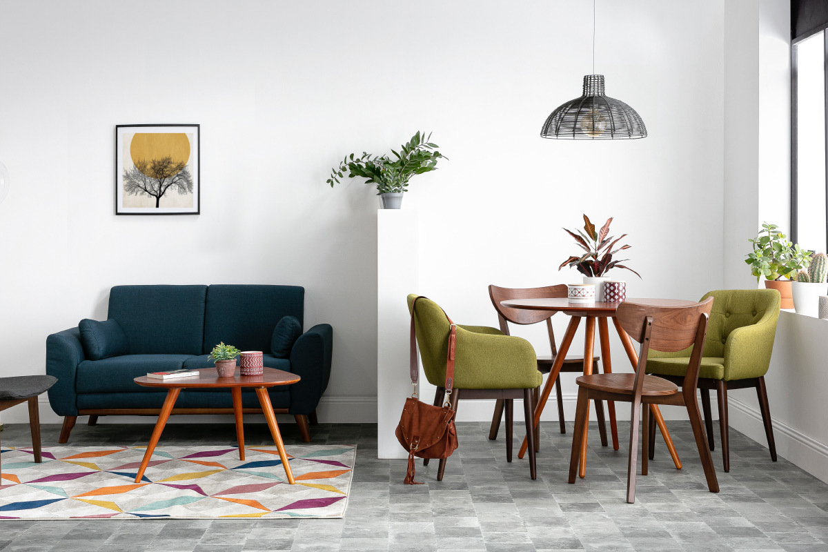 Design-Hngeleuchte aus Bambus schwarz CUP