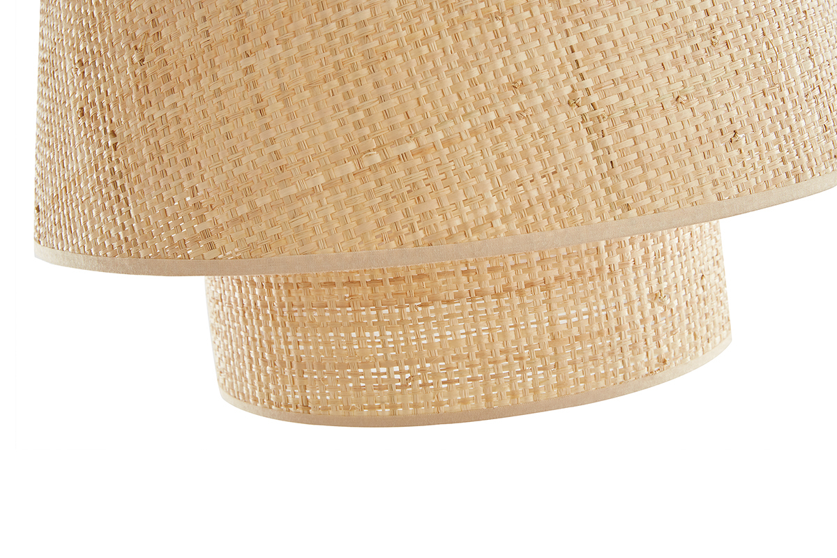 Design-Hngeleuchte aus Bast D40 cm JUME
