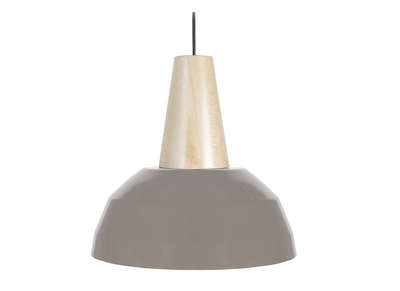 Design-H&auml;ngeleuchte Blech Taupe PULSE