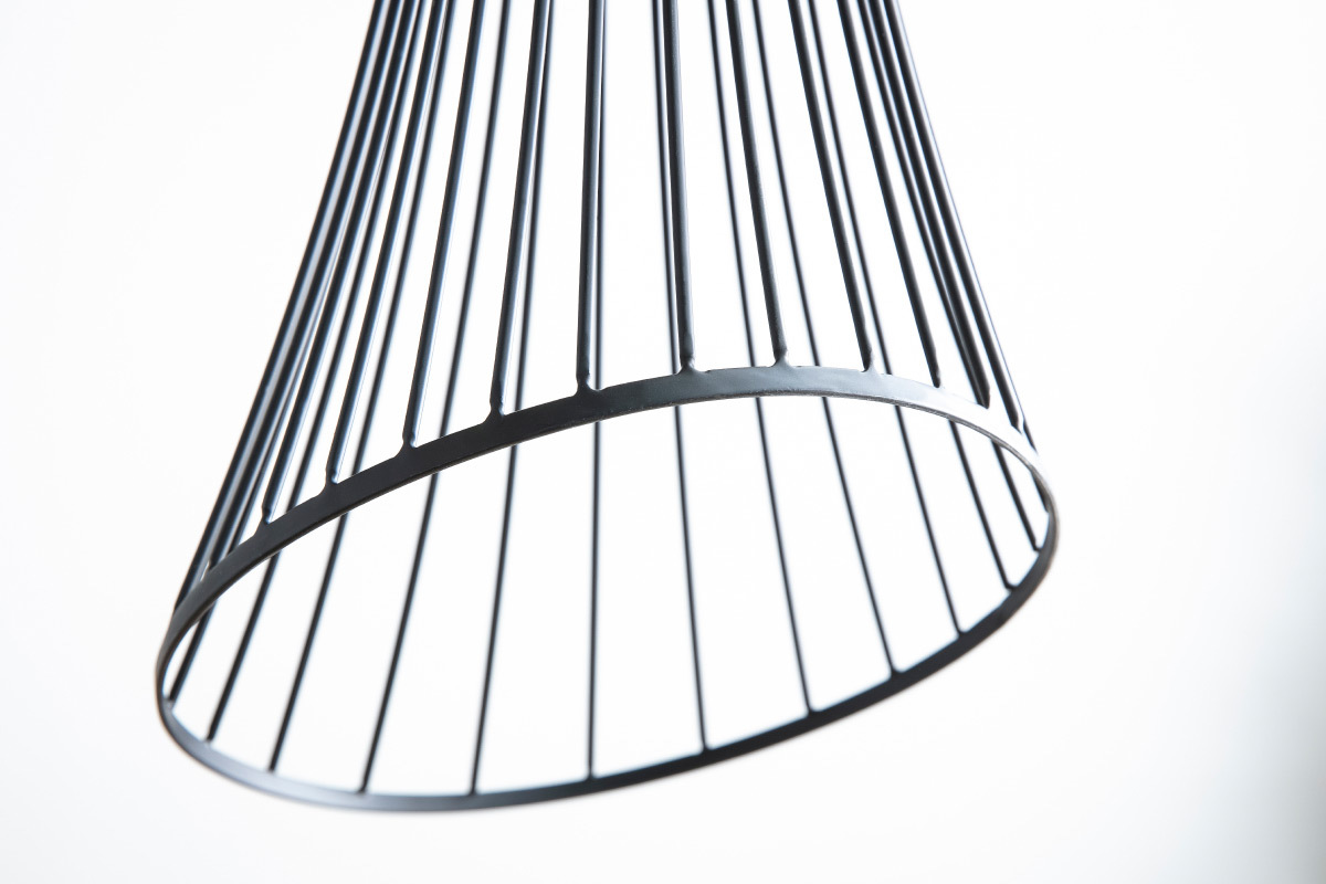 Design-H�ngeleuchte MARYLIN schwarzes Metall