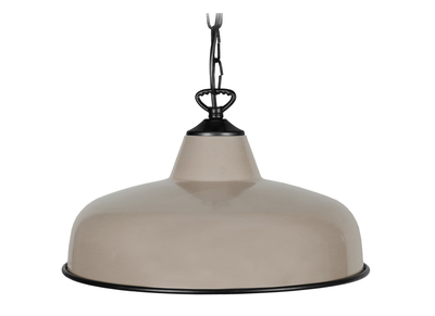 Design-H&auml;ngeleuchte Metall Taupe VINTI