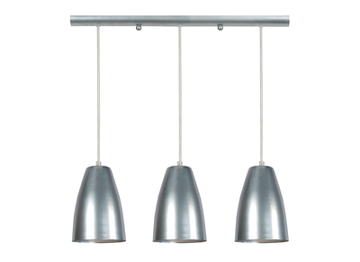 Design-H&auml;ngeleuchte Stange 3 Lichter Chrom FRIDAY