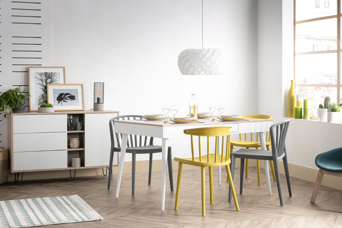 Design-Hngeleuchte Wei RUCHE