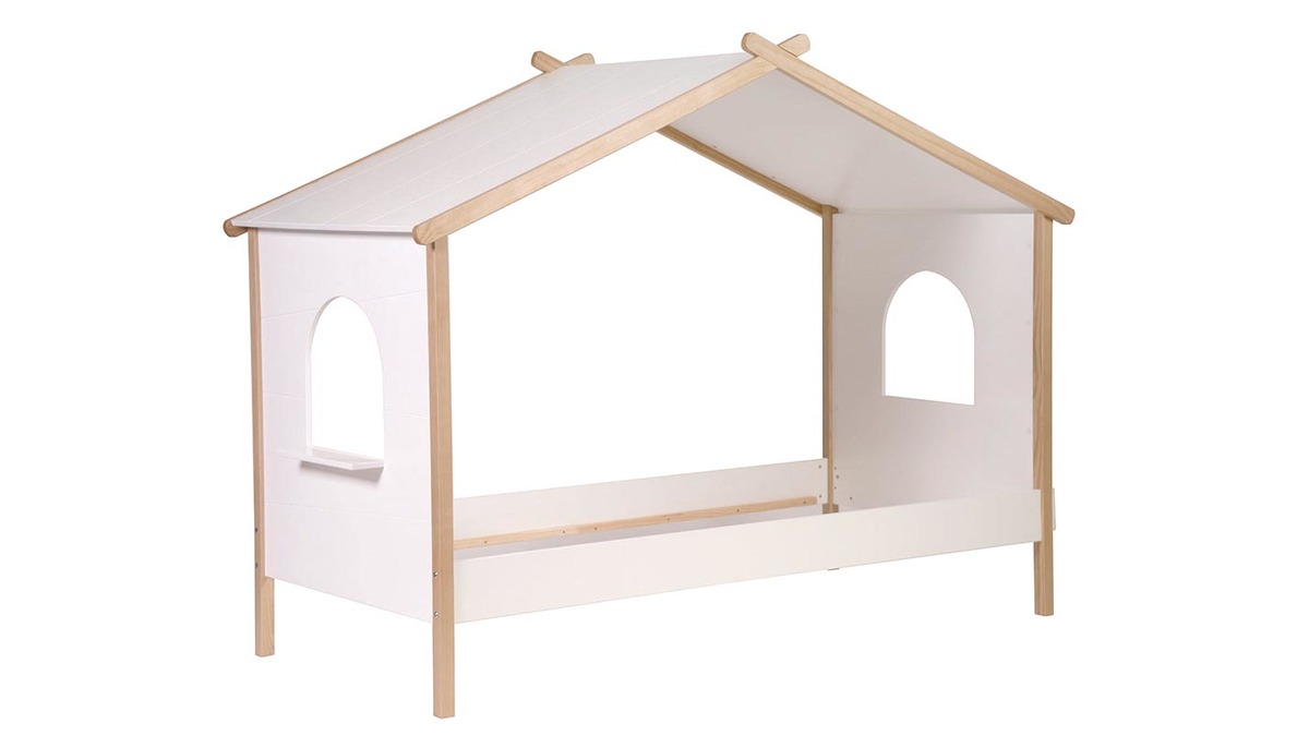 Design-Kinderbett in Hausform  90 x 190 cm BIRDY