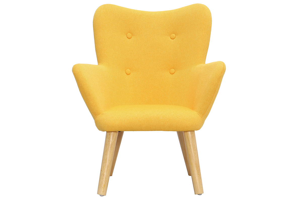 Design-Kindersessel Gelb BABY BRISTOL