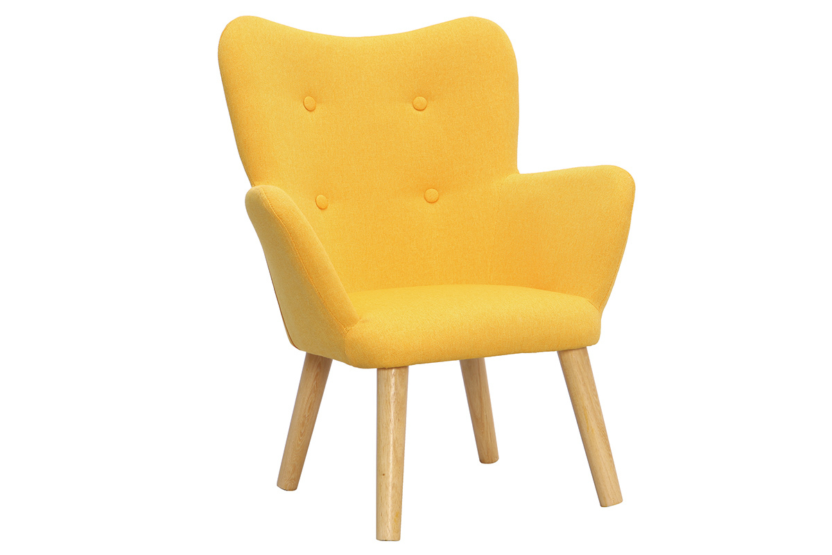 Design-Kindersessel Gelb BABY BRISTOL
