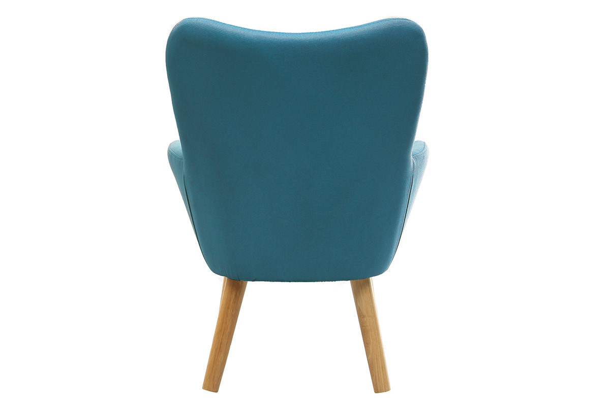 Design-Kindersessel Petrolblau BABY BRISTOL