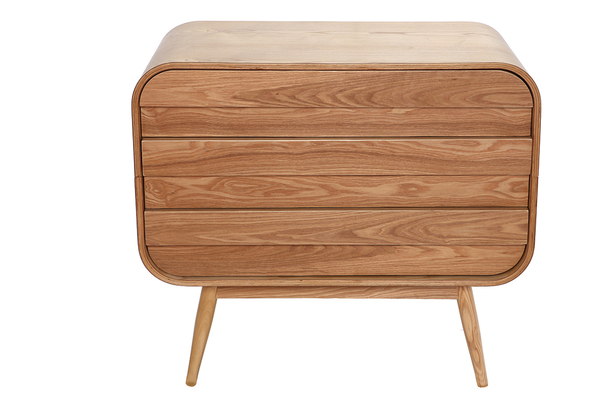 Design-Kommode Eschenholz 3 Schubladen BJORG